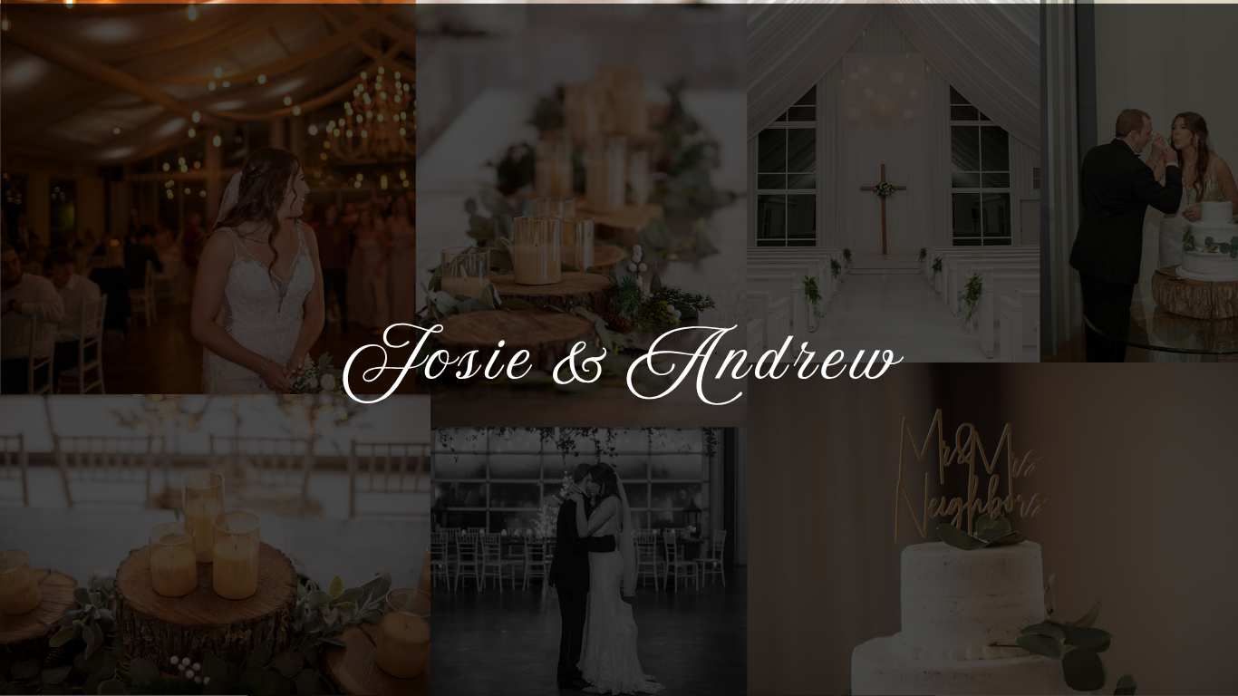 Josie and Andrew wedding gallery